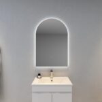 POSEIDON AR6090 ARCH LED MIRROR 600*900MM - Urban Designs Bathroom and Kitchen