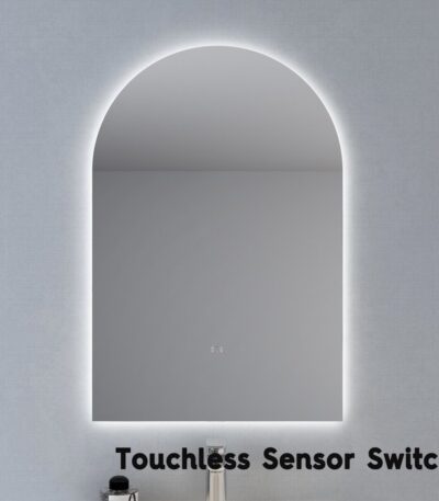 POSEIDON AR6090 ARCH LED MIRROR 600*900MM - Urban Designs Bathroom and Kitchen