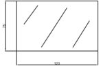 POSEIDON BM1290 BEVEL EDGE MIRROR 1200*900MM - Urban Designs Bathroom and Kitchen