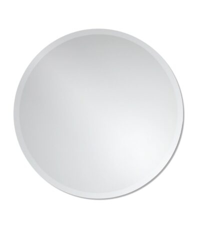 POSEIDON BM600 BEVEL EDGE ROUND MIRROR 600*600*4MM - Urban Designs Bathroom and Kitchen