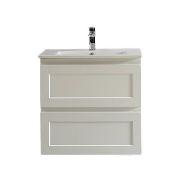 POSEIDON FMW600WH FREMANTLE WALL HUNG VANITY MATTE WHITE - Urban Designs Bathroom and Kitchen