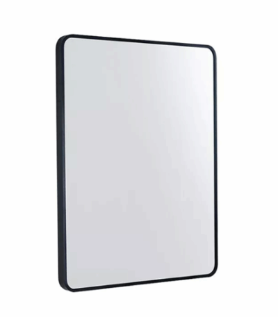 POSEIDON MR-1290BS FRAMED RECTANGLE MIRROR 1200*900*40MM BLACK - Urban Designs Bathroom and Kitchen