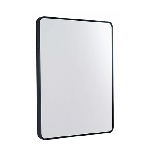 POSEIDON MR-1290BS FRAMED RECTANGLE MIRROR 1200*900*40MM BLACK - Urban Designs Bathroom and Kitchen