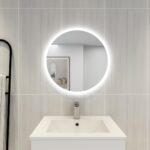 POSEIDON UL600BM-AC ROUND LED MIRROR 600*600MM - Urban Designs Bathroom and Kitchen