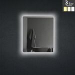 POSEIDON UL6075BRM RECTANGLE LED MIRROR 600x750MM - Urban Designs Bathroom and Kitchen