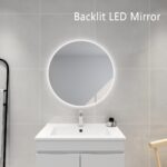 POSEIDON UL750BM ROUND LED MIRROR 750*750MM - Urban Designs Bathroom and Kitchen