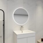 POSEIDON UL800BM ROUND LED MIRROR 800*800MM - Urban Designs Bathroom and Kitchen