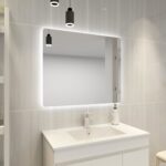POSEIDON UL9075BRM RECTANGLE LED MIRROR 900x750MM - Urban Designs Bathroom and Kitchen