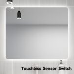 POSEIDON UL9075BRM RECTANGLE LED MIRROR 900x750MM - Urban Designs Bathroom and Kitchen