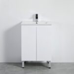 POSEIDON X-P64LG X-PVC FREE STANDING VANITY GLOSS WHITE - Urban Designs Bathroom and Kitchen