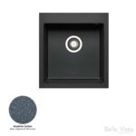 Pradus Sink 460 x 500mm - Graphite Carbon | Bella Vista - SNK4650GC-P