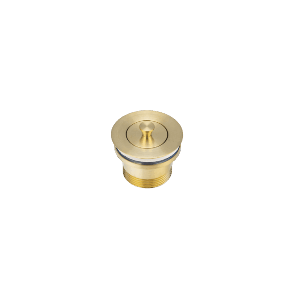 Pull-Out Bath Plug - Brushed Brass