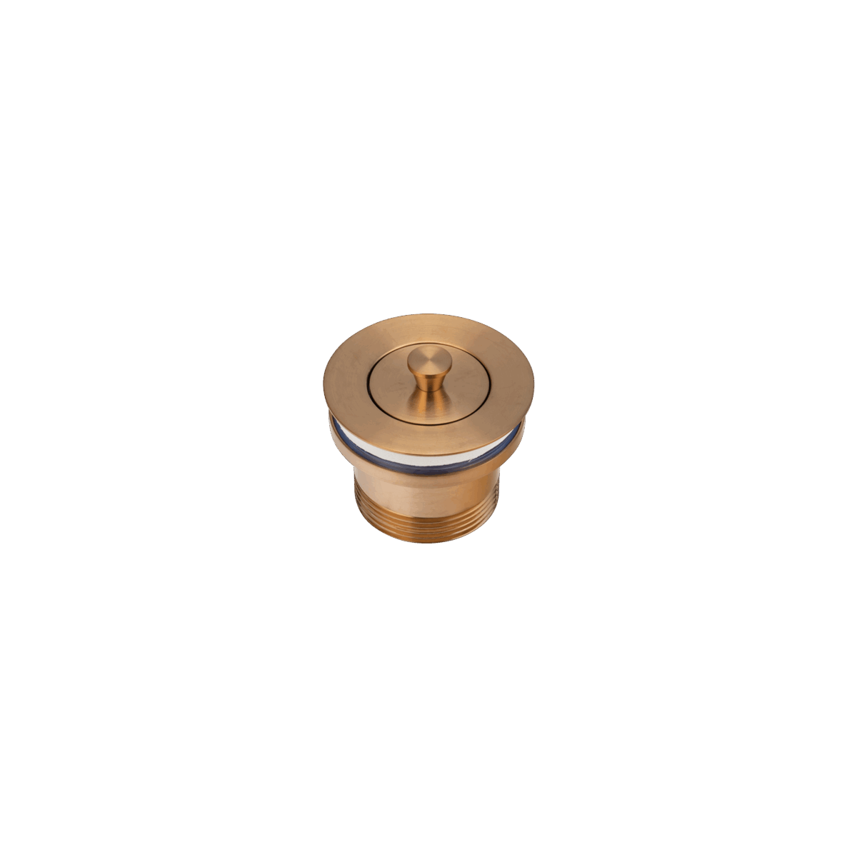 Pull-Out Bath Plug - Brushed Copper