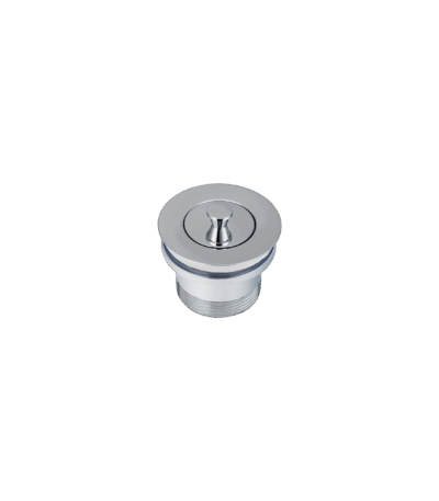 Pull-Out Bath Plug - Chrome