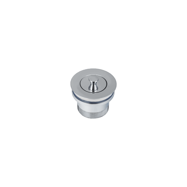 Pull-Out Bath Plug - Chrome