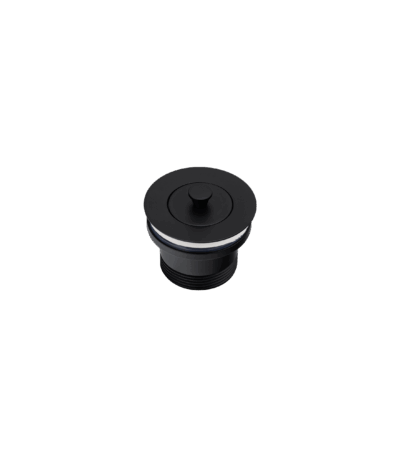 Pull-Out Bath Plug - Matte Black
