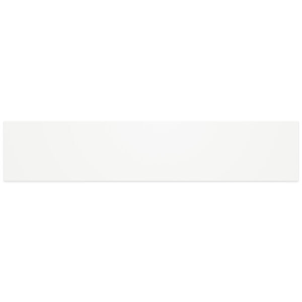 Pure White Solid Surface Top, Ensuite Depth, 1800mm