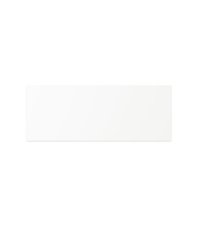 Pure White Solid Surface Top, Rectangular Full Depth, 1200mm