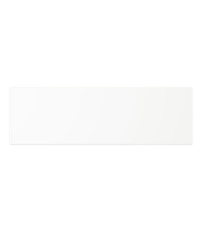 Pure White Solid Surface Top, Rectangular Full Depth, 1500mm