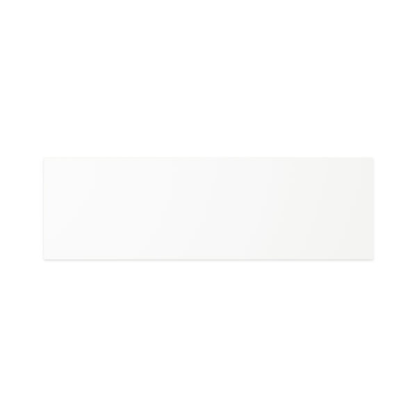 Pure White Solid Surface Top, Rectangular Full Depth, 1500mm