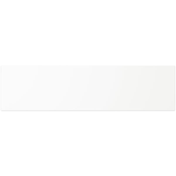 Pure White Solid Surface Top, Rectangular Full Depth, 1800mm