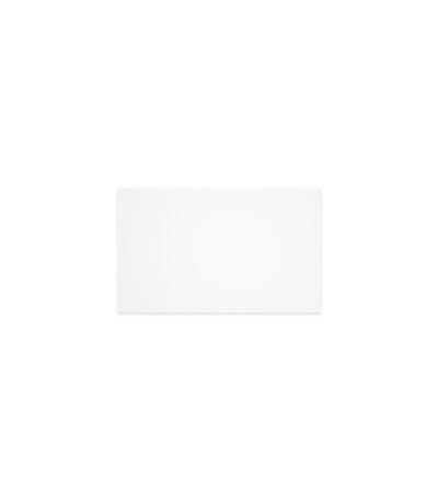 Pure White Solid Surface Top, Rectangular Full Depth, 750mm