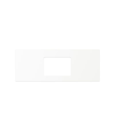 Pure White Solid Surface Top, Rectangular Full Depth with Single Undermount Basin Hole, 1200mm