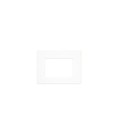 Pure White Solid Surface Top, Rectangular Full Depth with Single Undermount Basin Hole, 600mm