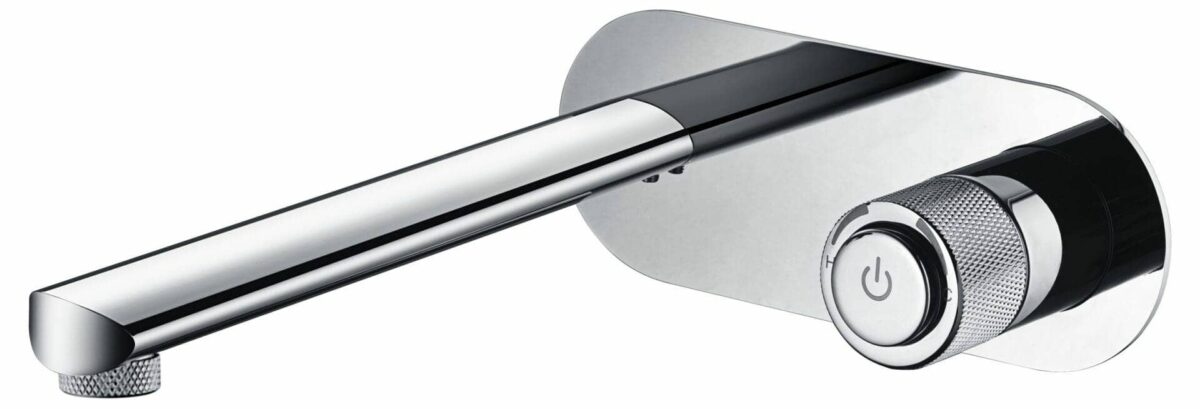 Push Bath Combination Mixer - Chrome | CJ-PUSH-5