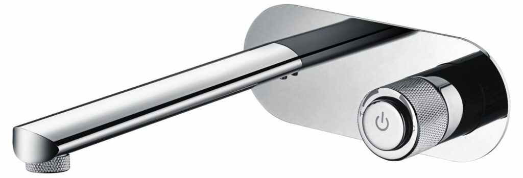 Push Bath Combination Mixer - Chrome | CJ-PUSH-5