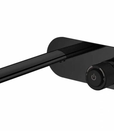 Push Bath Combination Mixer - Matt Black | CJ-PUSH-5B