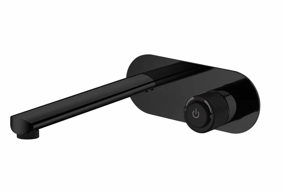 Push Bath Combination Mixer - Matt Black | CJ-PUSH-5B