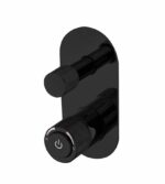 Push Diverter Mixer - Matt Black | CJ-PUSH-4B