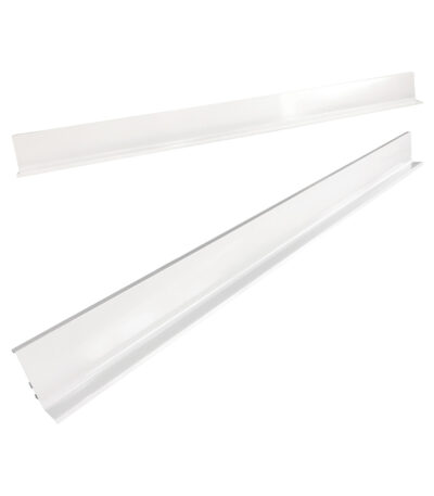 QUEST Cabinet Pull-Channel Set, Gloss White