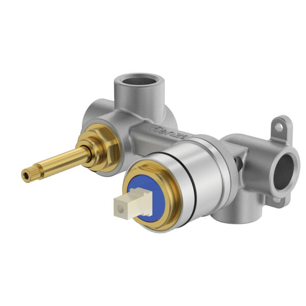 Quik-Switch Universal Wall Diverter Mixer Body, Horizontal