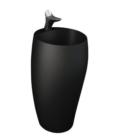 RAK Cloud Freestanding Basin, Matte Black