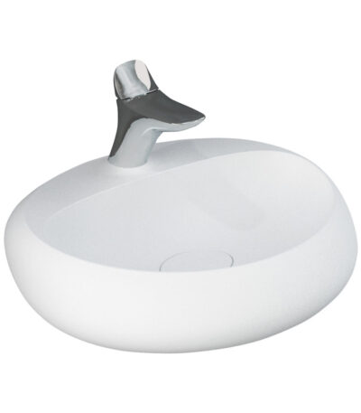 RAK Cloud Wall Basin, Matte White