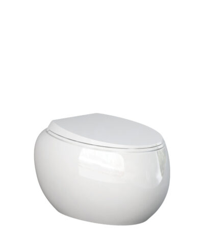 RAK Cloud Wall-Hung Toilet Suite, Alpine Gloss White