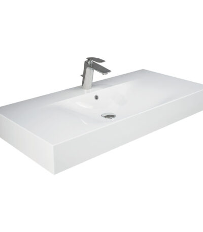 RAK Des 101 Wall Basin, 1 Tap Hole