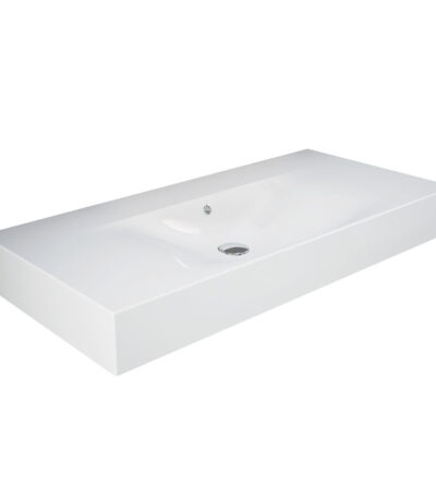 RAK Des 101 Wall Basin, No Tap Hole