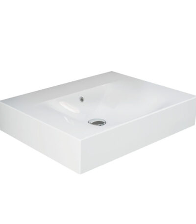 RAK Des 61 Wall Basin, No Tap Hole