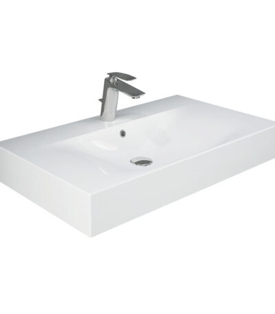 RAK Des 81 Wall Basin, 1 Tap Hole