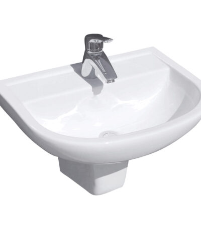 RAK X500 Wall Basin With Integral Shroud
