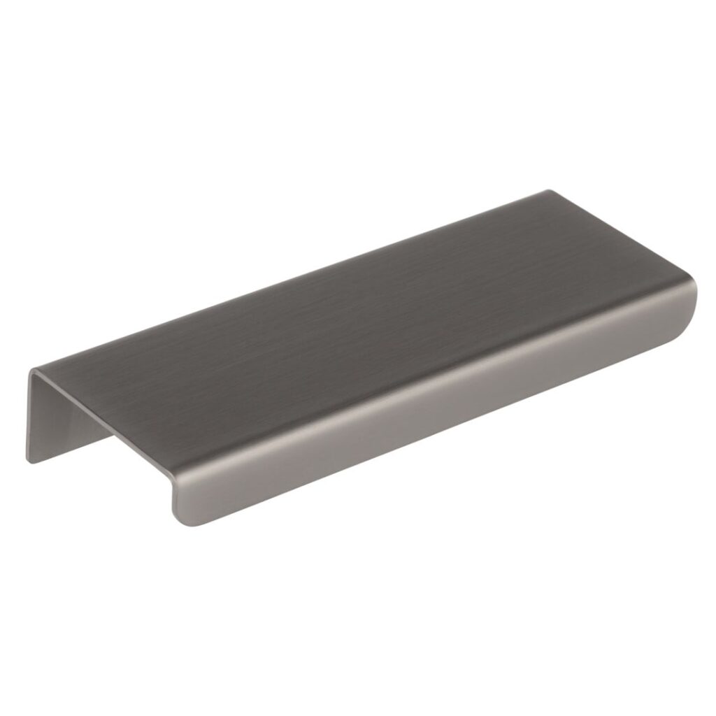 Rappana Cabinetry Pull Extended 100mm - Brushed Gunmetal