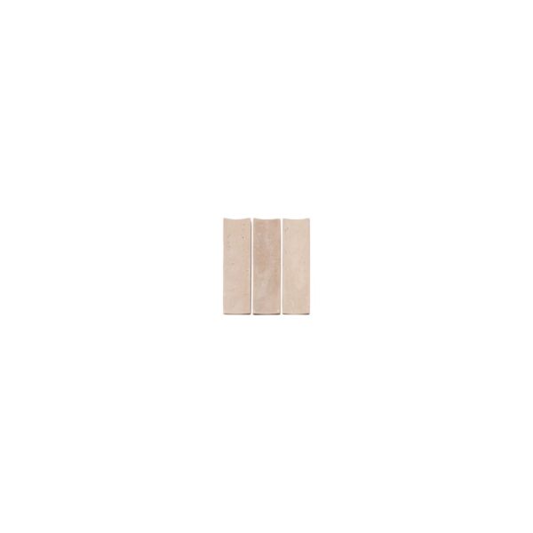 Ravenna Travertine Inverted Finger Mosaic Tile (Sample)