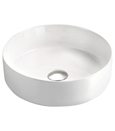 Reba Above Counter Basin, Gloss White