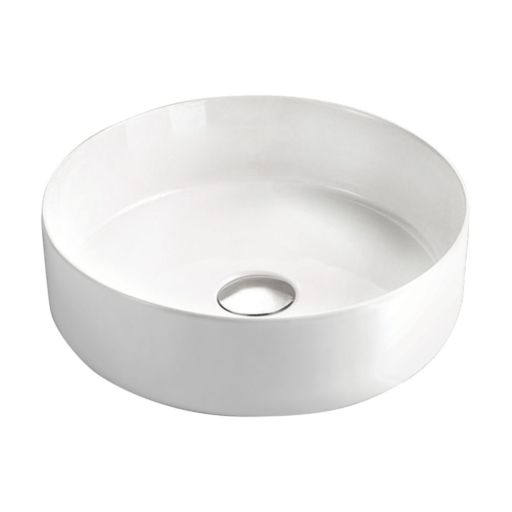 Reba Above Counter Basin, Gloss White