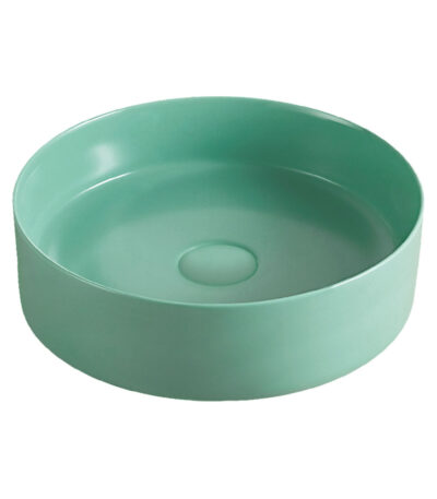 Reba Above Counter Basin, Matte Green