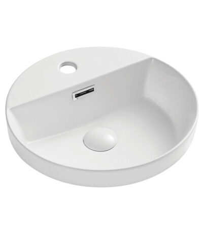 Reba Semi-Inset Basin With Tap Hole