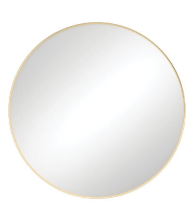 Reba Urban Brass Framed Mirror, 800mm